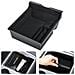 Organizer Elegante Per Tesla Model Y 2021 2022 - Massima Qualità In Abs Nero - Foto miniatura 1