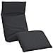 Lettino Pieghevole Nero 175x54x8,5 cm in Tessuto Oxford - Foto miniatura 1