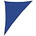 Vela Parasole 160 G/m Triangolare Blu 4x5x6,8 M In Hdpe - Foto miniatura 2