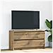 Mobile Tv Rovere Artigianale 100x35x54 Cm In Legno Multistrato - Foto miniatura 1