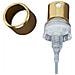 Boccetta Di Profumo Spruzzino Ugello 02-15 Dimensione Del Collo Tappo Di Plastica Con Coperchio Interno Gold - Foto miniatura 1