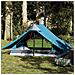 Tenda da Campeggio per 2 Persone Blu Impermeabile - Foto miniatura 2