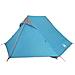Tenda da Campeggio per 2 Persone Blu Impermeabile - Foto miniatura 3