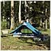 Tenda da Campeggio per 2 Persone Blu Impermeabile - Foto miniatura 4