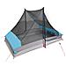 Tenda da Campeggio per 2 Persone Blu Impermeabile - Foto miniatura 8