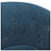 Poltrona Cabriolet Blu Scuro in Velluto - Foto miniatura 6