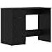 Scrivania Rovere nero 133 x 50 x 75 cm Legno multistrato - Foto miniatura 7