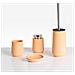 Set Da 4 Accessori Per Il Bagno Suches Arancione - Foto miniatura 2