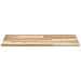 Piano Scrivania Non Trattato 100x50x2cm Legno Massello Acacia - Foto miniatura 3