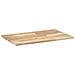 Piano Scrivania Non Trattato 100x50x2cm Legno Massello Acacia - Foto miniatura 4