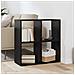 Armadio per Libri Rovere nero 69.5 x 29 x 69.5 cm - Foto miniatura 2