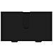 Set di mobili per il bagno Plaid 3 pcs Nero 39.5 x 36 x 88 cm - Foto miniatura 8