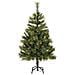 Albero di Natale artificiale pieghevole con coni Verde 150 cm - Foto miniatura 4