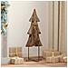 Albero di Natale Marrone 90 cm Legno massello di teak - Foto miniatura 2