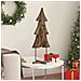 Albero di Natale Marrone 90 cm Legno massello di teak - Foto miniatura 3