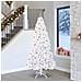 Albero di Natale artificiale Bianco 240 cm PVC e Acciaio - Foto miniatura 2