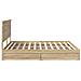 Letto con Contenitore con testiera Rovere Sonoma 180 x 200 cm - Foto miniatura 9