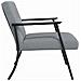 poltrona Grigio chiaro 59 x 75 x 78 cm Tessuto - Foto miniatura 5