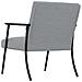 poltrona Grigio chiaro 59 x 75 x 78 cm Tessuto - Foto miniatura 6