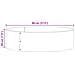 Anello per vaso 5 pcs Marrone 80 x 80 x 20 cm - Foto miniatura 8