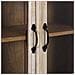 Vetrina In Legno Bianco Fatta A Mano 112x41x181h Cm - Foto miniatura 6
