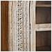 Vetrina In Legno Bianco Fatta A Mano 112x41x181h Cm - Foto miniatura 7