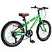 Mountain Bike 20 Pollici 6-Speed per bambini di 5-8 anni Verde - Foto miniatura 3