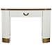 Tavolo Consolle Vkh611-bianco-mdf-121x40x78 Cm - Foto miniatura 2
