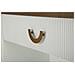 Tavolo Consolle Vkh611-bianco-mdf-121x40x78 Cm - Foto miniatura 5