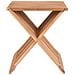 Sgabello Basso Erto-marrone-legno-35x40x45 Cm - Foto miniatura 2