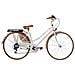 Bici Misura 28 City Bike Vintage Linea Sport Rondine Bicicletta Da Donna Con Cambio 6v Completa Di Accessori Luci A Led - 44 Azzurro - Foto miniatura 2