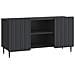 Mobile TV Nero 102 x 34,5 x 52 cm Legno ingegnerizzato - Foto miniatura 1