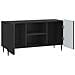 Mobile TV Nero 102 x 34,5 x 52 cm Legno ingegnerizzato - Foto miniatura 3