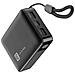 Power Bank 10.000 Power bank da 10.000 mAh dal design ultra-compatto, dotato di display LCD per il controllo immediato della carica e di Power Delivery 20W per una ricarica rapida ed efficiente. Laccio incluso per la massima praticità in movimento. - Foto miniatura 1
