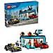 City 60497 Autolavaggio Drive-In Giocattolo con 2 Modellini di Auto, Funzione di Lavaggio e 4 Minifigure, Regalo da 6+ - Foto miniatura 8