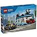City 60497 Autolavaggio Drive-In Giocattolo con 2 Modellini di Auto, Funzione di Lavaggio e 4 Minifigure, Regalo da 6+ - Foto miniatura 10