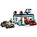 City 60497 Autolavaggio Drive-In Giocattolo con 2 Modellini di Auto, Funzione di Lavaggio e 4 Minifigure, Regalo da 6+ - Foto miniatura 13