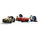City 60497 Autolavaggio Drive-In Giocattolo con 2 Modellini di Auto, Funzione di Lavaggio e 4 Minifigure, Regalo da 6+ - Foto miniatura 16