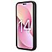 Karl Lagerfeld Klhcp14xsapkhg Custodia Iphone 14 Pro Max 6.7 Argento Saffiano Con Patch Testa Di Karl - Foto miniatura 3