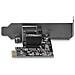 Scheda adattatore server di rete Gigabit NIC Gigabit PCIe PCI Express 1 porta - Basso profilo - Foto miniatura 2