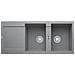Lavello Maris Da Incasso MRG621 Colore Alluminio 2 Vasche Gocciolatoio - Foto miniatura 4
