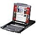 IDATA CL-5808N - Switch KVM USB-PS2 VGA 8 porte LCD 19'' e porta USB Dual Rail, CL5808N - Foto miniatura 1