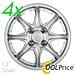 Copricerchi Auto Universali 13 Pollici C-099 Silver 31150 - Foto miniatura 1