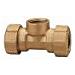 Raccordo Pressione Ottone T F 3/4"" Mm 25 - Foto miniatura 1