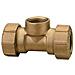 Raccordo Pressione Ottone T F 3/4"" Mm 25 - Foto miniatura 2