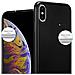 Custodia Compatibile Con Apple Iphone Xs Max In Nero Metallico - Coperchio Protettivo In Silicone Tpu Flessibile - Foto miniatura 2