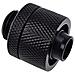 Eiszapfen 16/10mm Compression Fitting G1/4 - Deep Black Sixpack - Foto miniatura 6