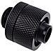 Eiszapfen 16/10mm Compression Fitting G1/4 - Deep Black Sixpack - Foto miniatura 3
