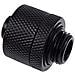 Eiszapfen 16/10mm Compression Fitting G1/4 - Deep Black Sixpack - Foto miniatura 4