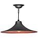 Lampada A Sospensione Ramus, Lampadario, Da Soffitto, Grigio Scuro In Metallo, 25 X 25 X 70 Cm, 1 X E27, 60w - Foto miniatura 1